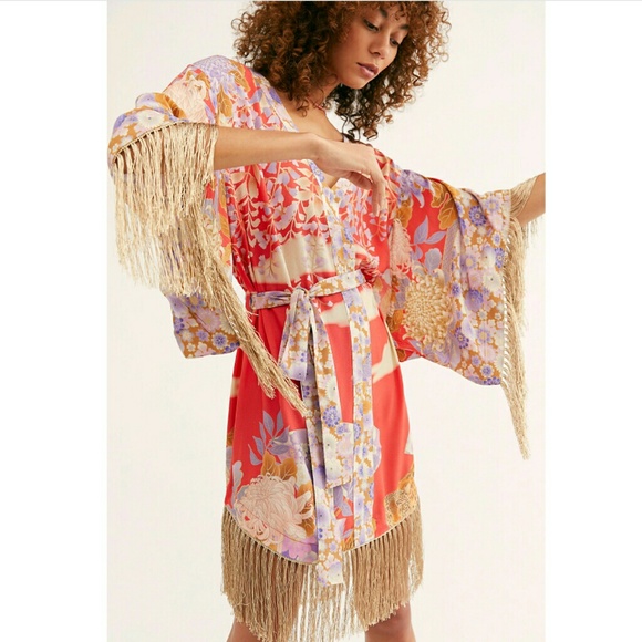 Spell Dresses & Skirts - New spell x free people willow tassel mini dress S